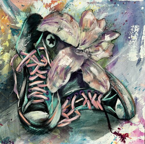 Chucks von Nicole Adolph, Malerei kaufen auf Singulart