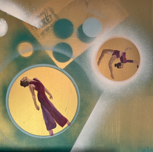 Showticket II - Serie Move meets illusion di Nicole Adolph, Pittura in vendita su Singulart