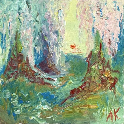 №6 di Alexandra Kravchinskaya, Pittura in vendita su Singulart
