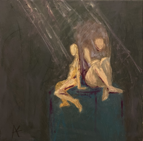 On a brink von Alexandra Kravchinskaya, Malerei kaufen auf Singulart