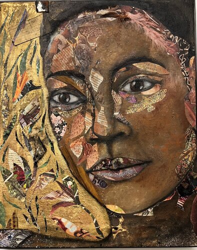 Woman with Flower von Denise Adler, Malerei kaufen auf Singulart