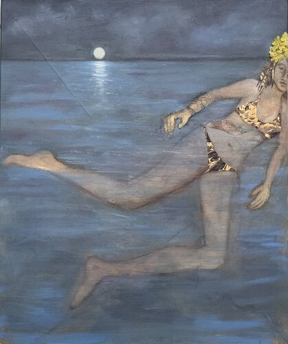 The Swimmer von Denise Adler, Malerei kaufen auf Singulart