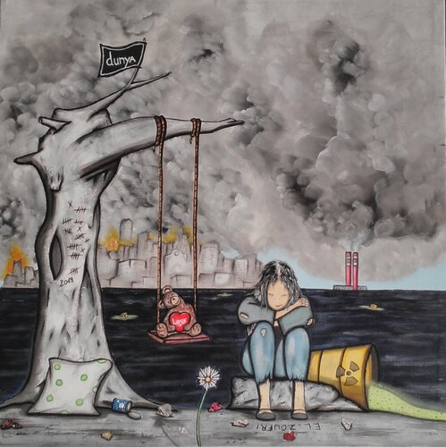 Dunya von El Zoufri, Malerei kaufen auf Singulart