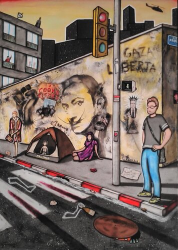 Rue Pablo von El Zoufri, Malerei kaufen auf Singulart