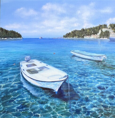 Sunny Day von Oksana Salminen, Malerei kaufen auf Singulart