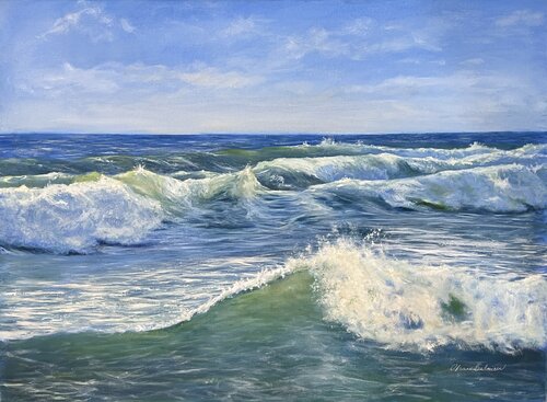 Freedom by Oksana Salminen, Painting for Sale on Singulart