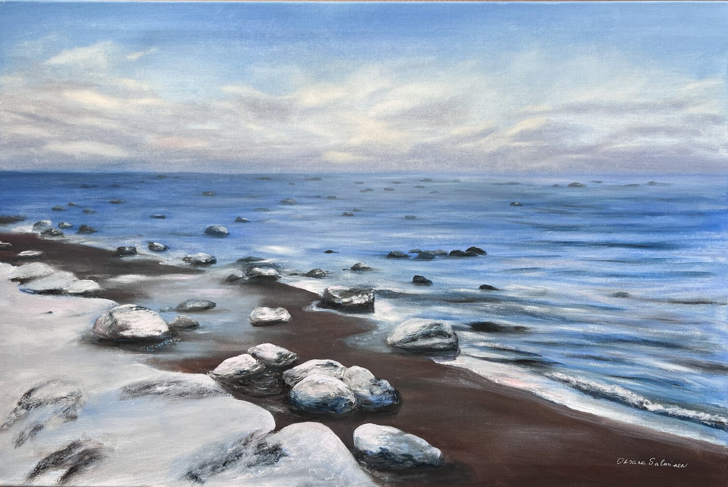 Winter Sea Oksana Salminen