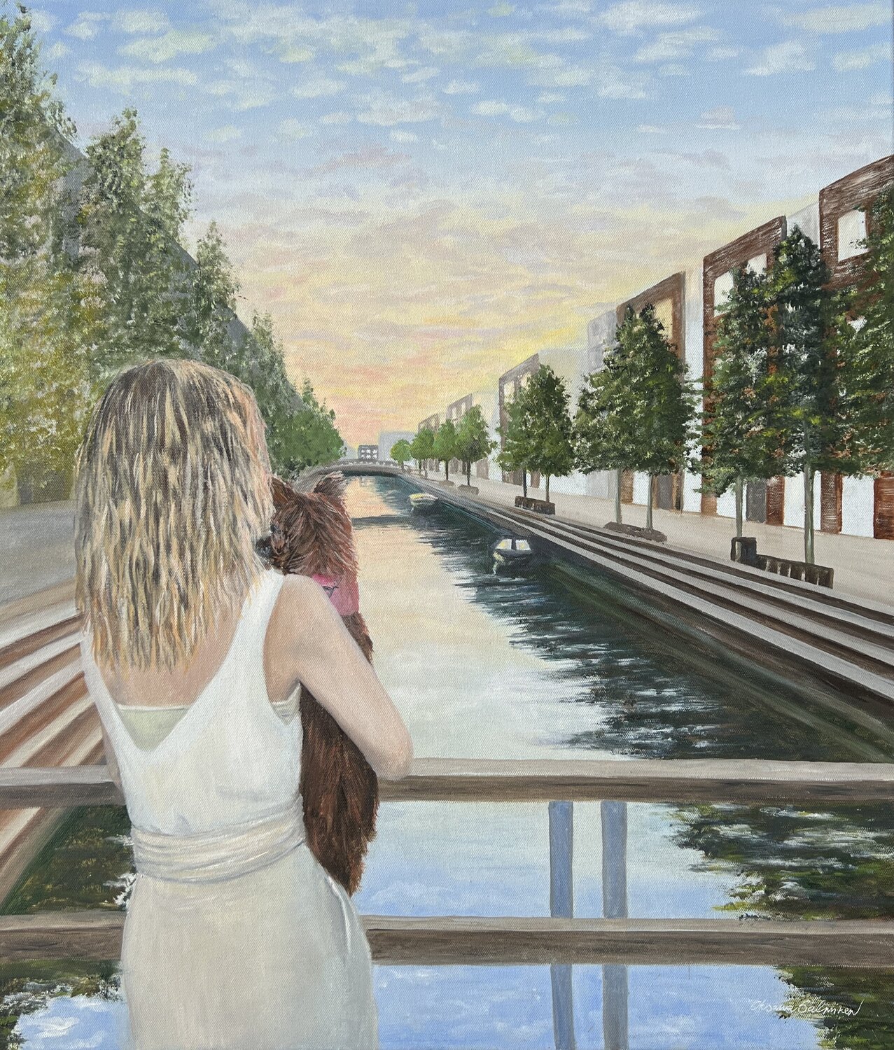 Girl at Sunset Oksana Salminen
