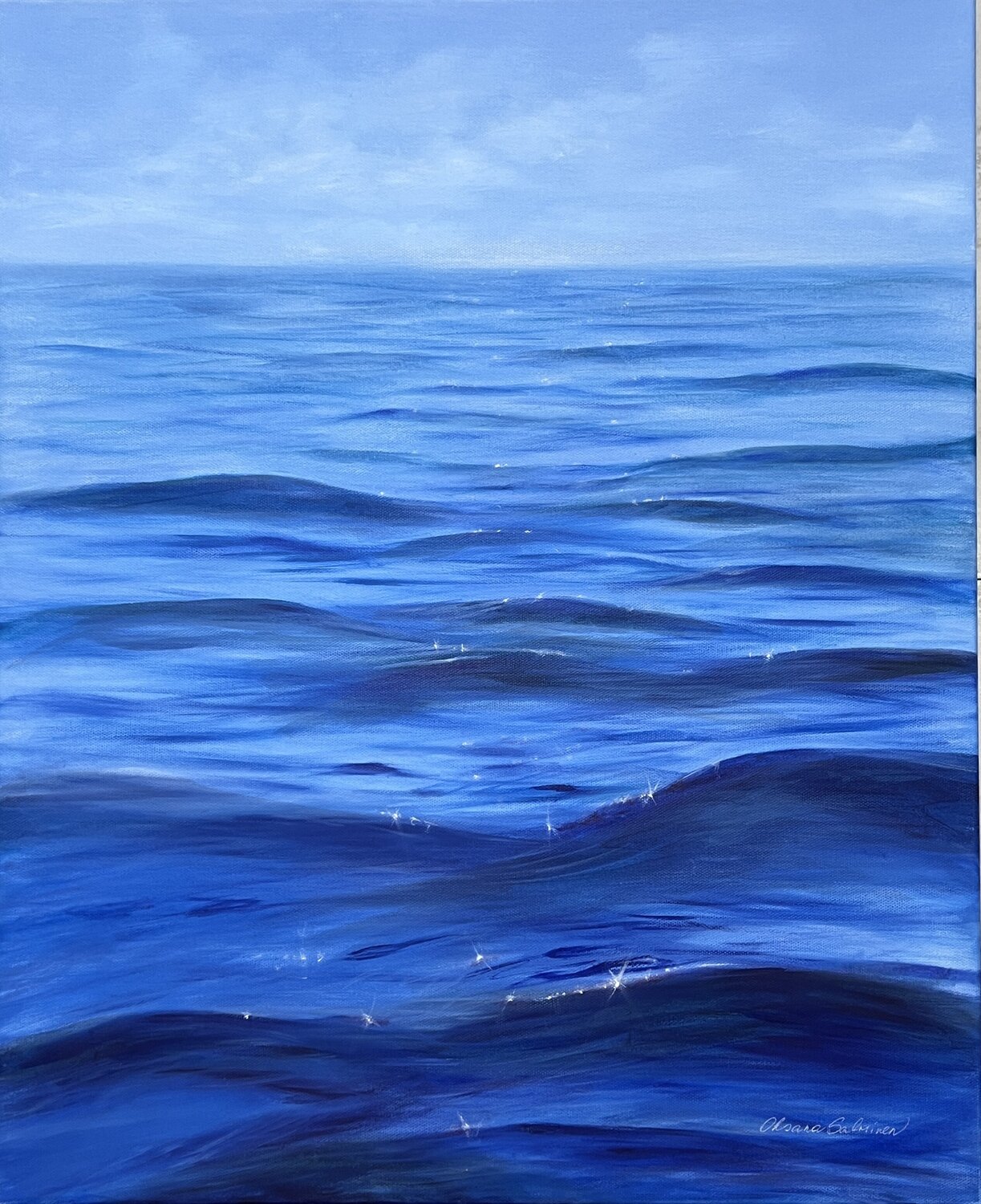 Blue Serenity Oksana Salminen