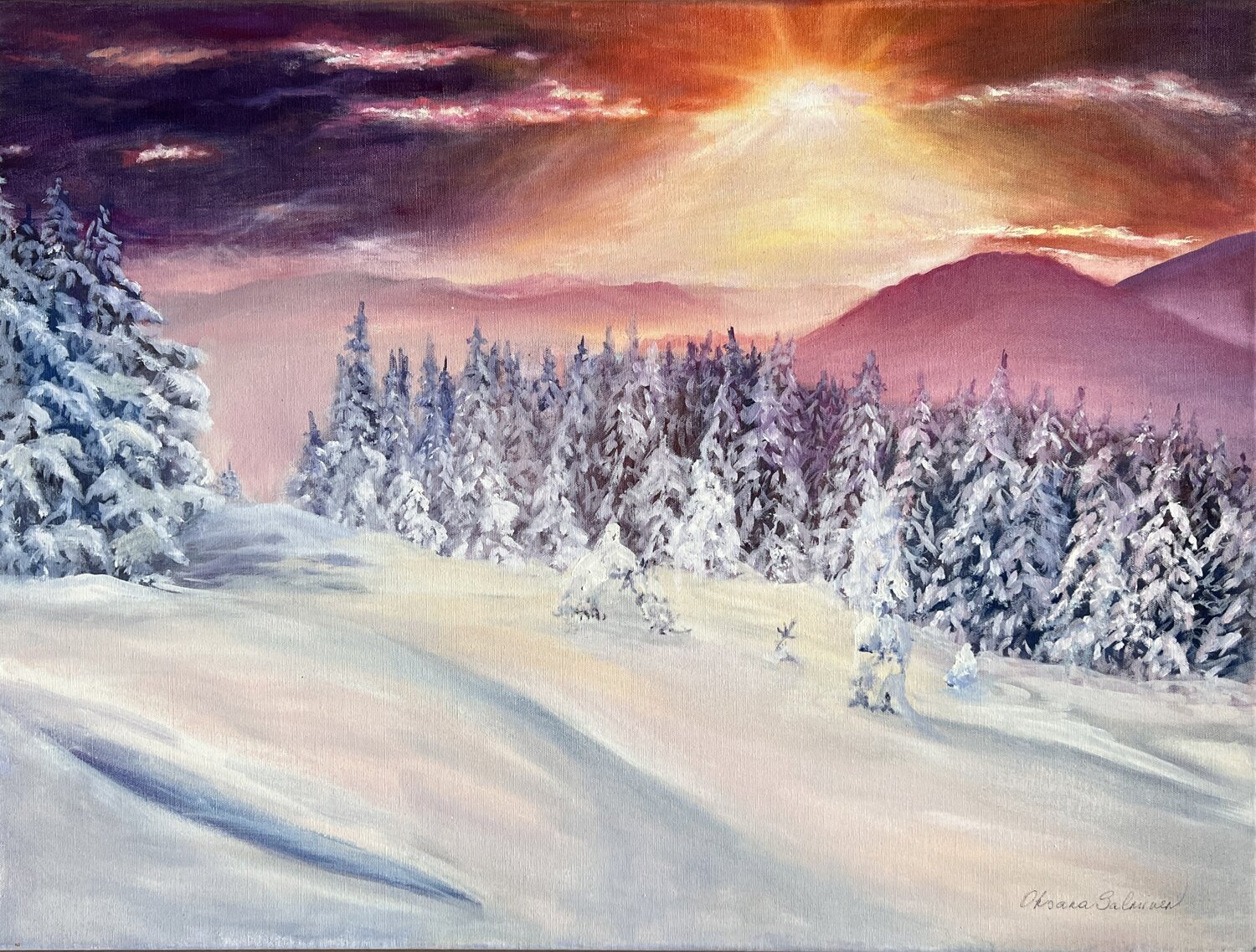 Winter Fairy Tale Oksana Salminen