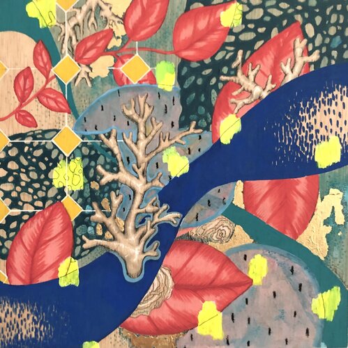 Deep nature de Paula Tejedor, Pintura a la venta en Singulart