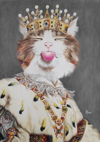 I have the power de Diana Captari, Dibujo a la venta en Singulart