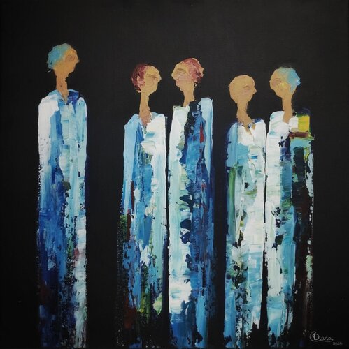 Gathering de Diana Captari, Pintura a la venta en Singulart