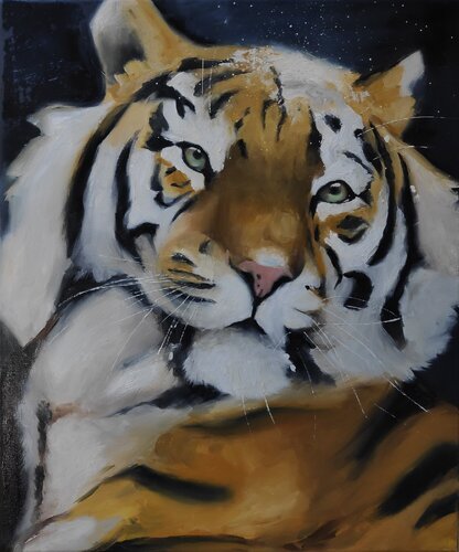 Tiger von Diana Captari, Malerei kaufen auf Singulart