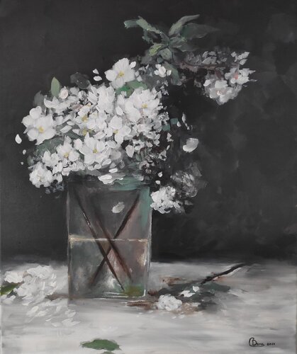 Apple blooming van Diana Captari, Schilderij te koop op Singulart