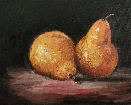 Pears on the table Diana Captari
