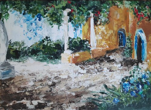 The terrace von Diana Captari, Malerei kaufen auf Singulart