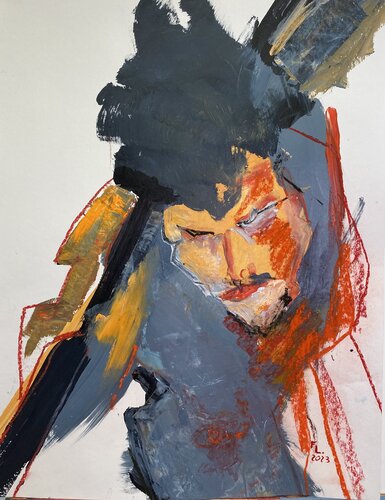 FEMME ETE 2023 von francoise leblanc, Malerei kaufen auf Singulart