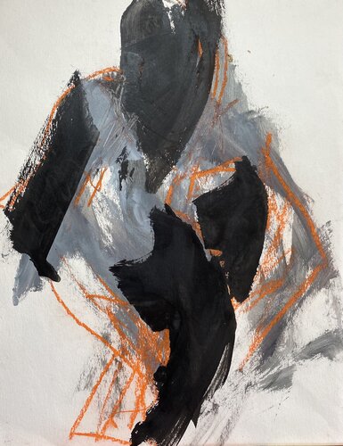 TRAIT DE VIE 2024 C by francoise leblanc, Work on Paper for Sale on Singulart