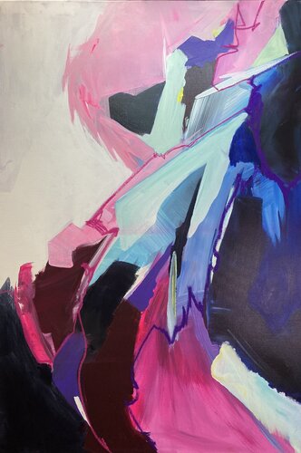 FEMME CACHEE van francoise leblanc, Schilderij te koop op Singulart