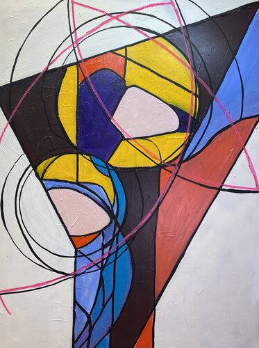 LA TRINITE di francoise leblanc, Pittura in vendita su Singulart