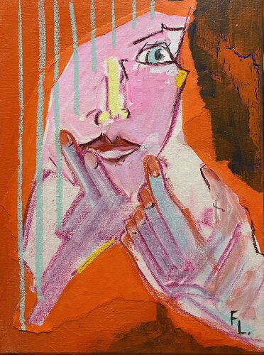 T20 FEMME 2050 von francoise leblanc, Malerei kaufen auf Singulart