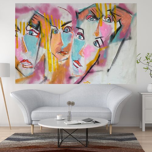 FEMMES 2050 XXL by francoise leblanc, Painting for Sale on Singulart