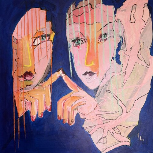 FEMME PRINTEMPS 2026 by francoise leblanc, Painting for Sale on Singulart