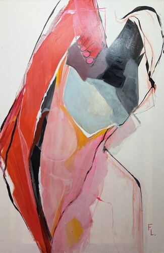INCANDESCENCE INTERIEURE di francoise leblanc, Pittura in vendita su Singulart
