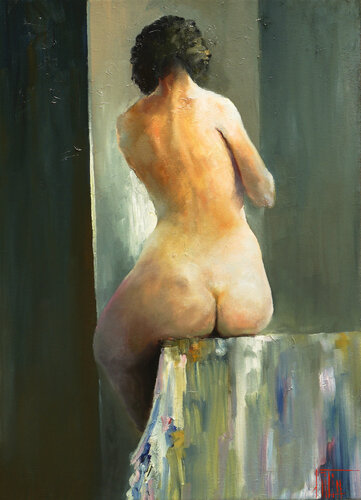 nude 21 by Pavel Filin, Painting for Sale on Singulart