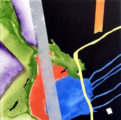 Vage Konstanz einer Veränderung van Sylvio Luther, Schilderij te koop op Singulart