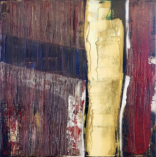 Aufgebrochene Realität van Sylvio Luther, Schilderij te koop op Singulart