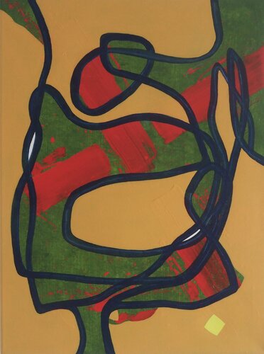 Saurer Apfel van Sylvio Luther, Schilderij te koop op Singulart