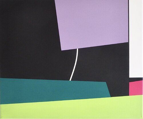 Konkrete Verbindung (2) van Sylvio Luther, Schilderij te koop op Singulart