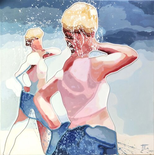 Dance Girl de Zezinha Farrajota, Pintura a la venta en Singulart