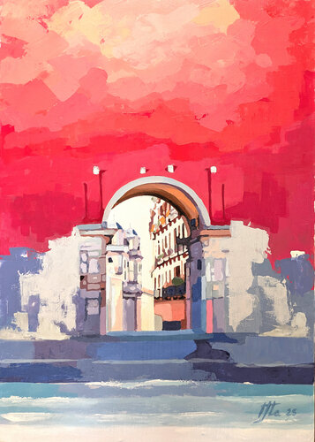 Sea of People by Zezinha Farrajota, Painting for Sale on Singulart