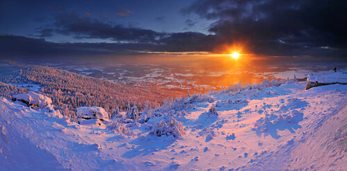 Dream about winter 60x120 cm di Peter Cech, Fotografia in vendita su Singulart