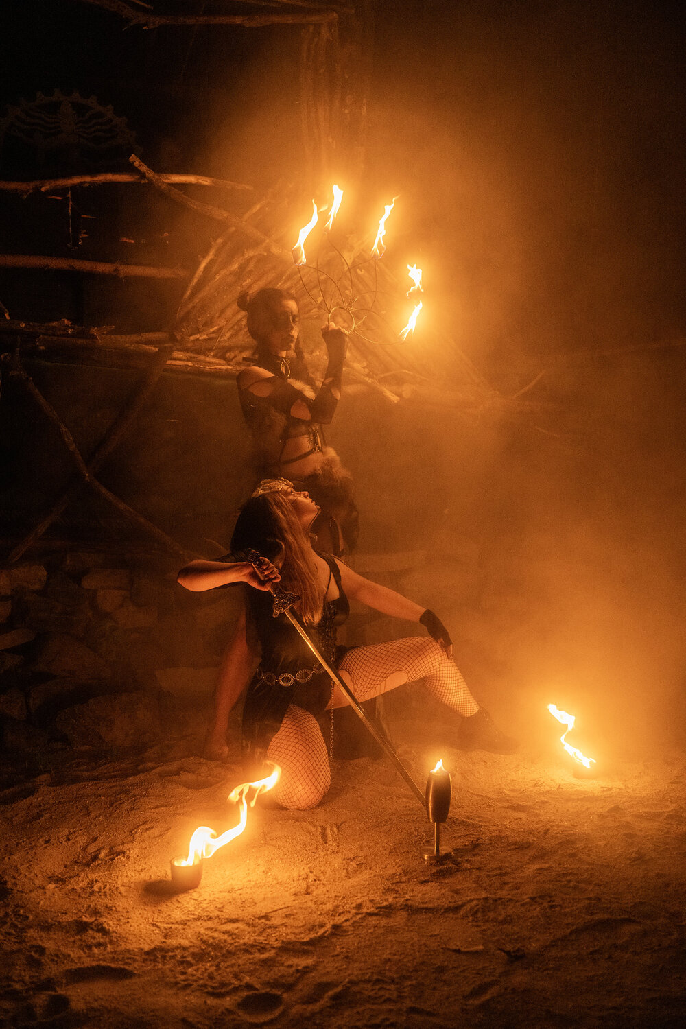 Witches V.  70x100cm Peter Cech