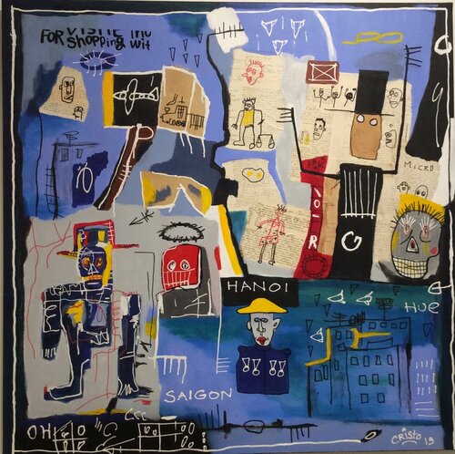 Vietnam van Renaud Cristofari, Schilderij te koop op Singulart