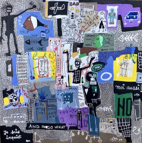 And now so what by Renaud Cristofari, Painting for Sale on Singulart