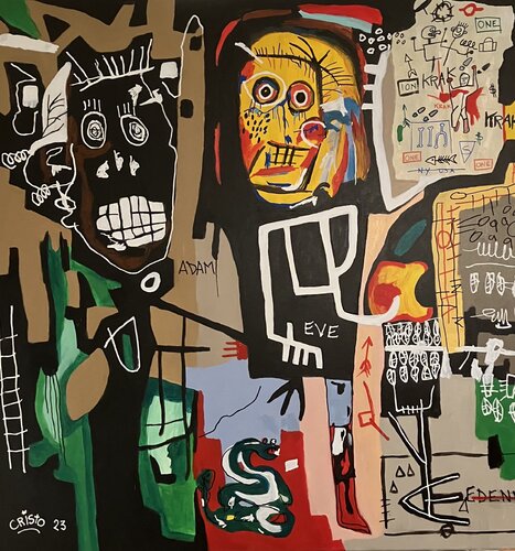 Le paradis perdu by Renaud Cristofari, Painting for Sale on Singulart