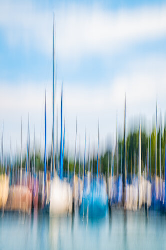 Hafenidylle van Christina Lourenco, Fotografie te koop op Singulart