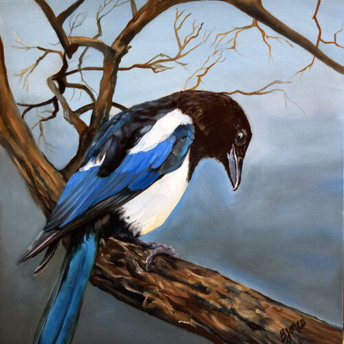 Curiosity de Bobbe Jones, Pintura a la venta en Singulart