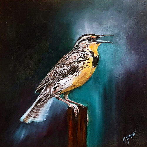 The Whistler by Bobbe Jones, Painting for Sale on Singulart