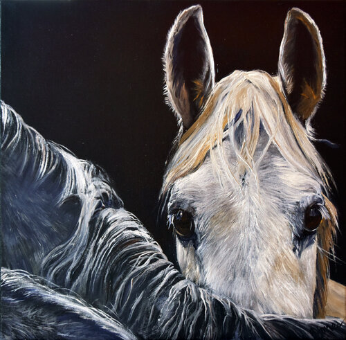 Shades of Gray van Bobbe Jones, Schilderij te koop op Singulart