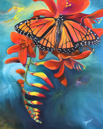 Majestic Monarch de Bobbe Jones, Pintura a la venta en Singulart