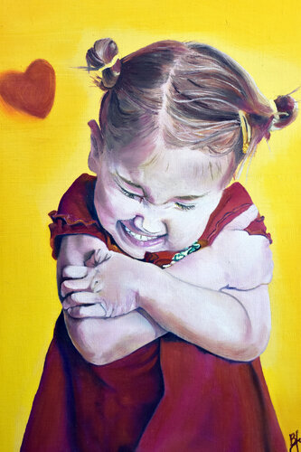 Huggin Me von Bobbe Jones, Malerei kaufen auf Singulart