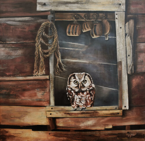 Window Watcher von Bobbe Jones, Malerei kaufen auf Singulart