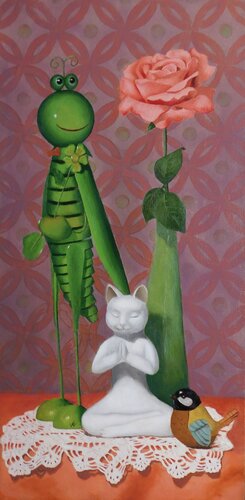 Meditation von Veronique Fournier-Wynne, Malerei kaufen auf Singulart