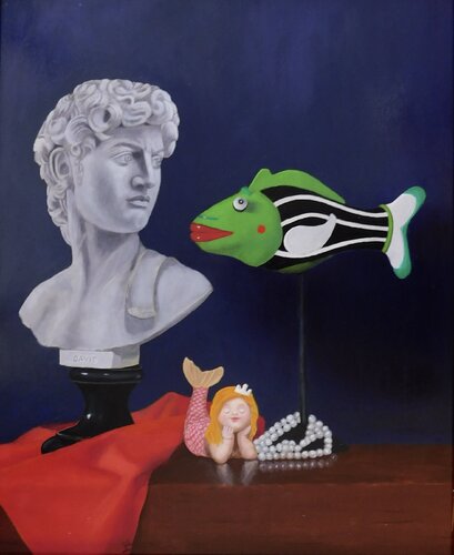 Darling! di Veronique Fournier-Wynne, Pittura in vendita su Singulart